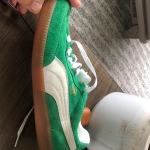 Puma | Shoes | Puma Green Suede Liga 